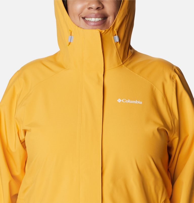 Jachete Shell Columbia Earth Explorer Dama Mango | Plus Size HT078AQ19